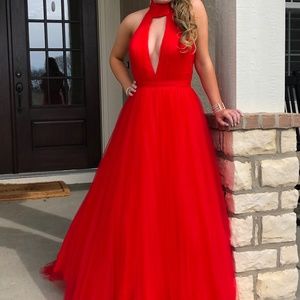Red Dress Perfect For Prom